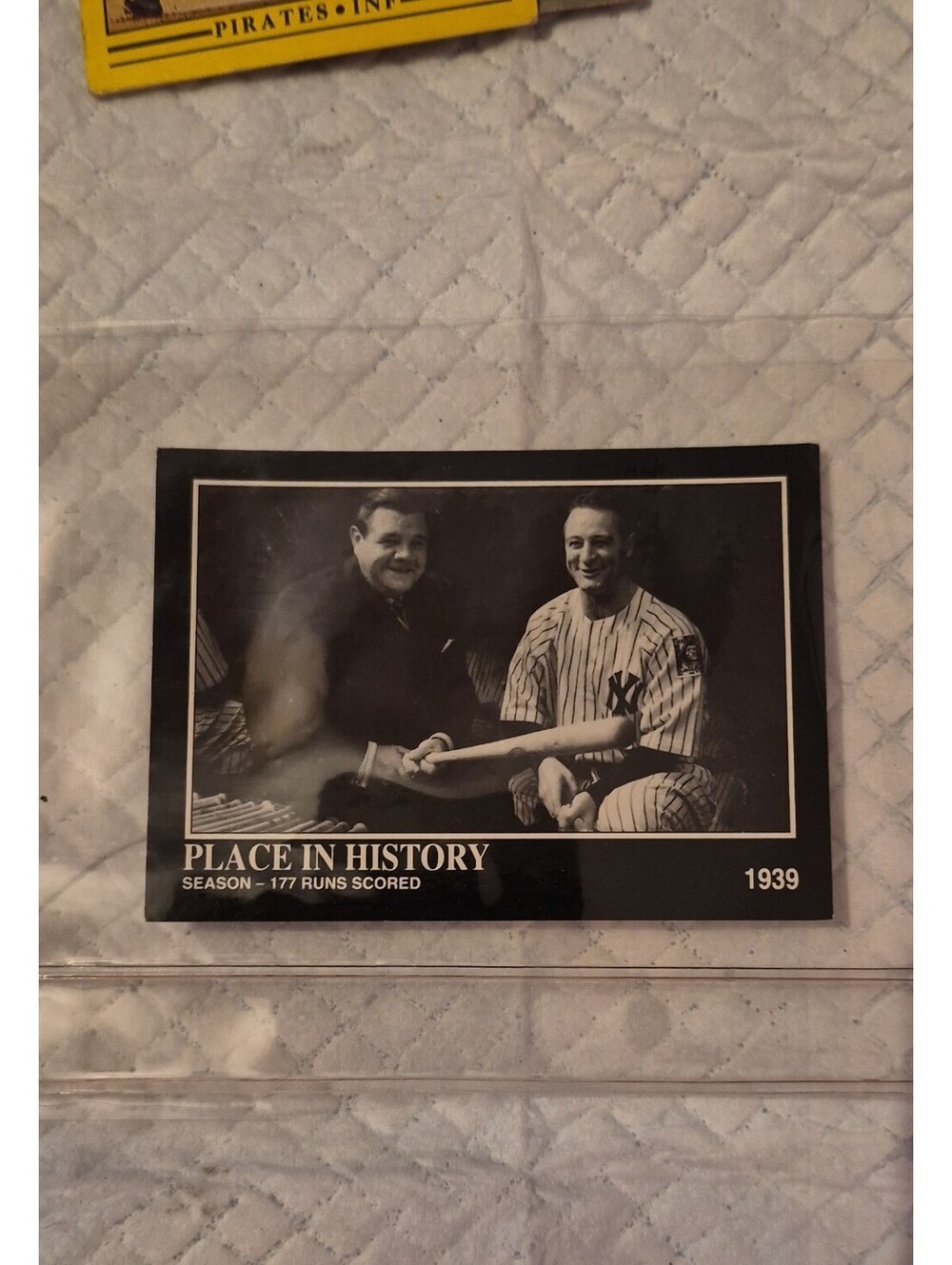 1992 Megacards The Babe Ruth Collection - Babe Ruth, Lou Gehrig #55